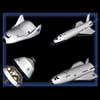 Photo description: Artist concept of Orbital Space Plane (OSP)